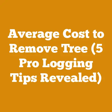 Average Cost to Remove Tree (5 Pro Logging Tips Revealed)