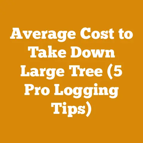 Average Cost to Take Down Large Tree (5 Pro Logging Tips)