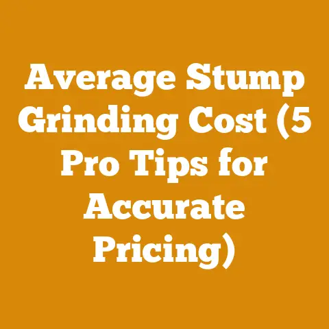 Average Stump Grinding Cost (5 Pro Tips for Accurate Pricing)
