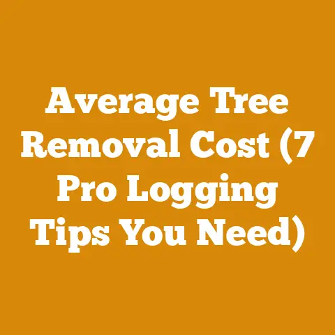 Average Tree Removal Cost (7 Pro Logging Tips You Need)