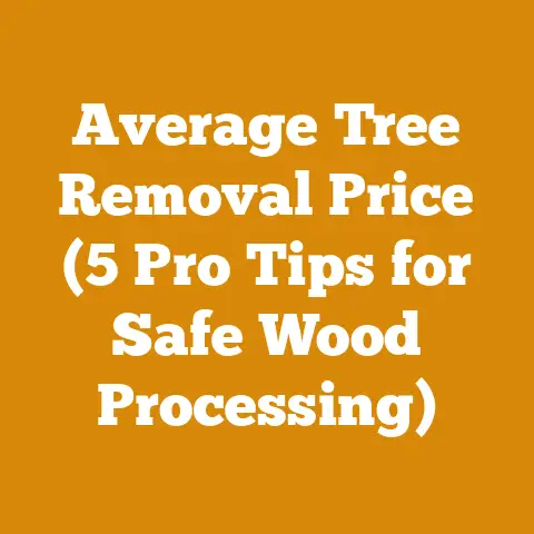 Average Tree Removal Price (5 Pro Tips for Safe Wood Processing)