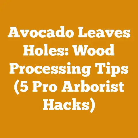 Avocado Leaves Holes: Wood Processing Tips (5 Pro Arborist Hacks)
