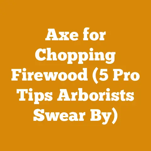 Axe for Chopping Firewood (5 Pro Tips Arborists Swear By)