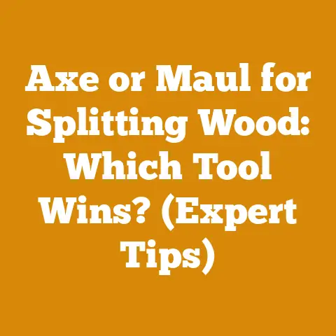 Axe or Maul for Splitting Wood: Which Tool Wins? (Expert Tips)