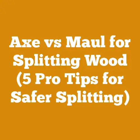 Axe vs Maul for Splitting Wood (5 Pro Tips for Safer Splitting)