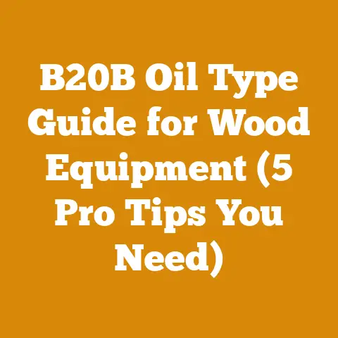 B20B Oil Type Guide for Wood Equipment (5 Pro Tips You Need)