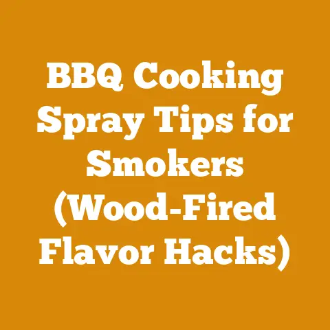 BBQ Cooking Spray Tips for Smokers (Wood-Fired Flavor Hacks)