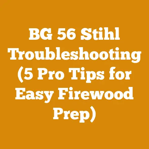 BG 56 Stihl Troubleshooting (5 Pro Tips for Easy Firewood Prep)