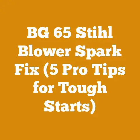 BG 65 Stihl Blower Spark Fix (5 Pro Tips for Tough Starts)