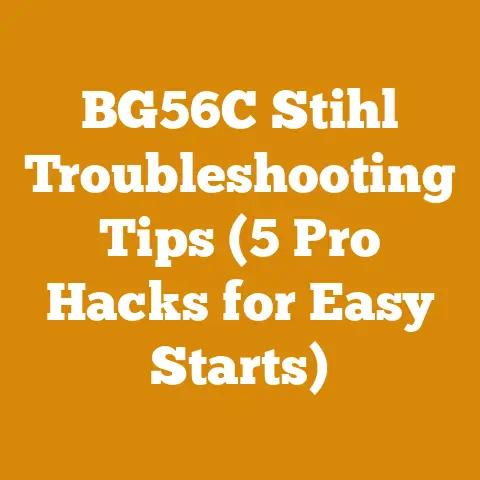 BG56C Stihl Troubleshooting Tips (5 Pro Hacks for Easy Starts)