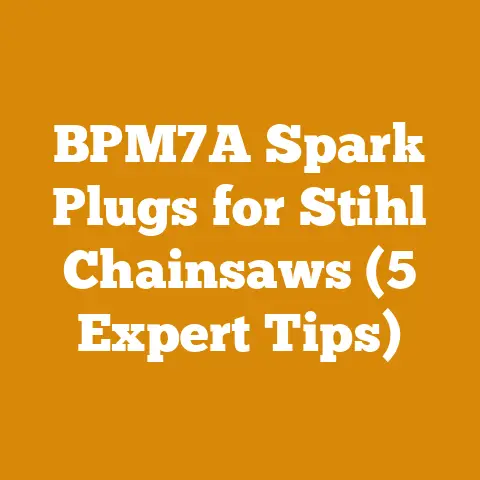 BPM7A Spark Plugs for Stihl Chainsaws (5 Expert Tips)