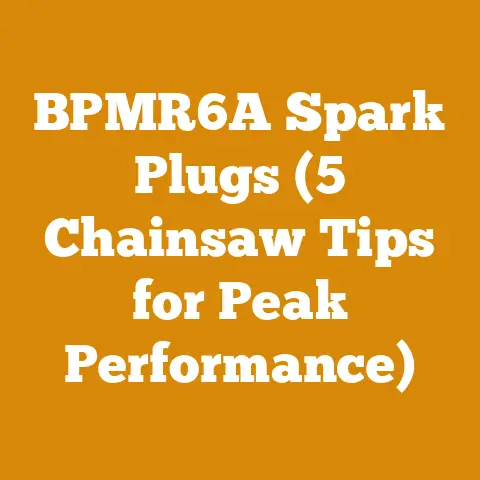 BPMR6A Spark Plugs (5 Chainsaw Tips for Peak Performance)