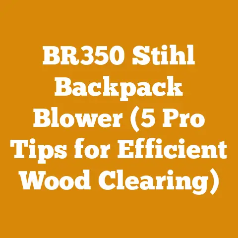 BR350 Stihl Backpack Blower (5 Pro Tips for Efficient Wood Clearing)
