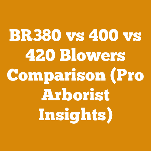BR380 vs 400 vs 420 Blowers Comparison (Pro Arborist Insights)