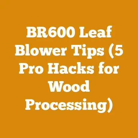 BR600 Leaf Blower Tips (5 Pro Hacks for Wood Processing)