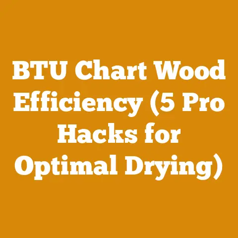 BTU Chart Wood Efficiency (5 Pro Hacks for Optimal Drying)