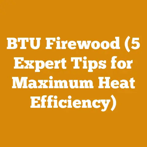 BTU Firewood (5 Expert Tips for Maximum Heat Efficiency)