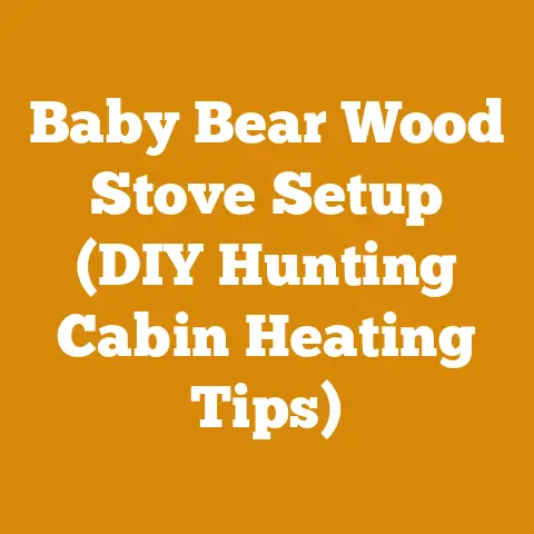 Baby Bear Wood Stove Setup (DIY Hunting Cabin Heating Tips)
