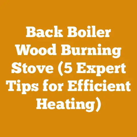 Back Boiler Wood Burning Stove (5 Expert Tips for Efficient Heating)