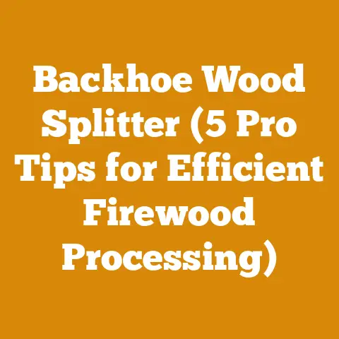Backhoe Wood Splitter (5 Pro Tips for Efficient Firewood Processing)