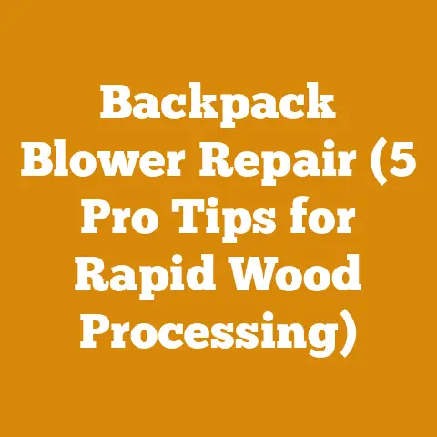 Backpack Blower Repair (5 Pro Tips for Rapid Wood Processing)