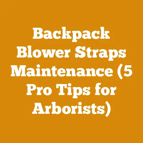 Backpack Blower Straps Maintenance (5 Pro Tips for Arborists)