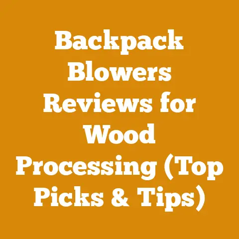 Backpack Blowers Reviews for Wood Processing (Top Picks & Tips)