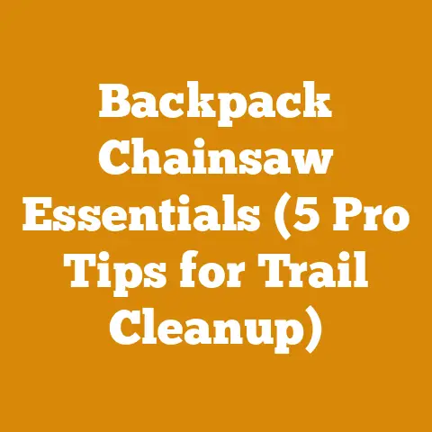 Backpack Chainsaw Essentials (5 Pro Tips for Trail Cleanup)