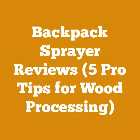 Backpack Sprayer Reviews (5 Pro Tips for Wood Processing)