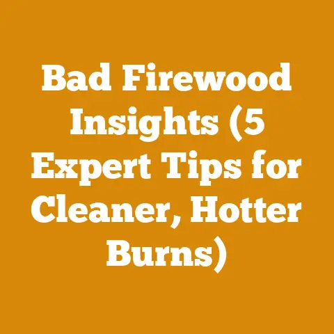 Bad Firewood Insights (5 Expert Tips for Cleaner, Hotter Burns)