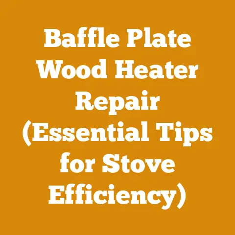 Baffle Plate Wood Heater Repair (Essential Tips for Stove Efficiency)