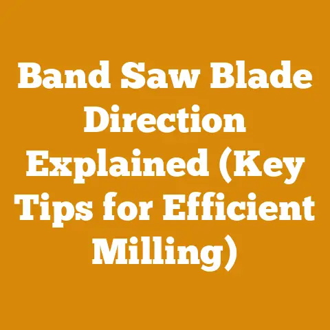 Band Saw Blade Direction Explained (Key Tips for Efficient Milling)