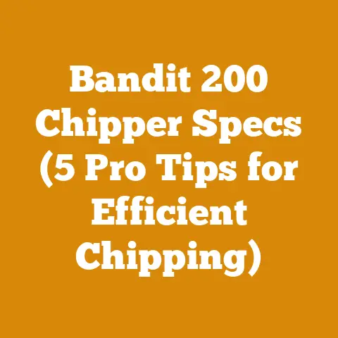 Bandit 200 Chipper Specs (5 Pro Tips for Efficient Chipping)