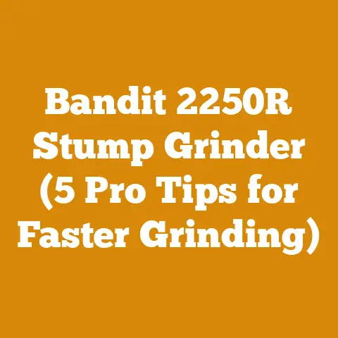 Bandit 2250R Stump Grinder (5 Pro Tips for Faster Grinding)