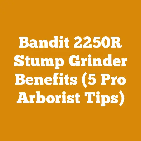 Bandit 2250R Stump Grinder Benefits (5 Pro Arborist Tips)
