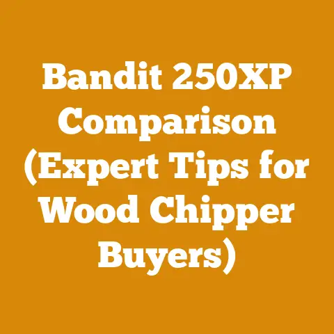 Bandit 250XP Comparison (Expert Tips for Wood Chipper Buyers)