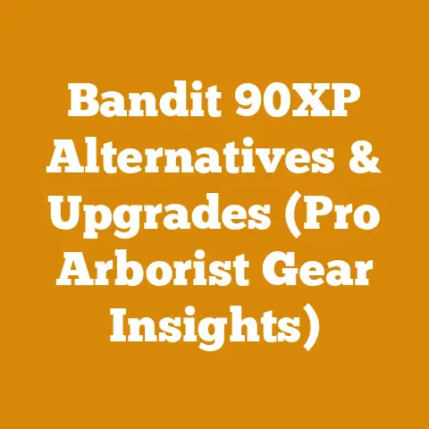 Bandit 90XP Alternatives & Upgrades (Pro Arborist Gear Insights)