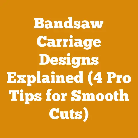 Bandsaw Carriage Designs Explained (4 Pro Tips for Smooth Cuts)