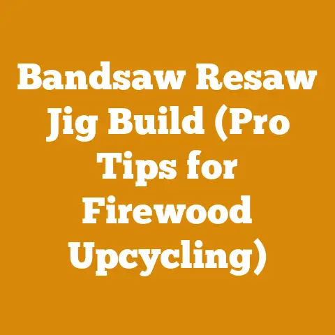 Bandsaw Resaw Jig Build (Pro Tips for Firewood Upcycling)