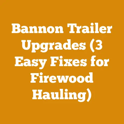 Bannon Trailer Upgrades (3 Easy Fixes for Firewood Hauling)