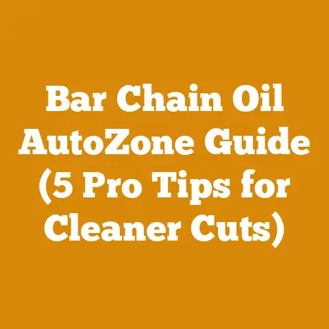Bar Chain Oil AutoZone Guide (5 Pro Tips for Cleaner Cuts)