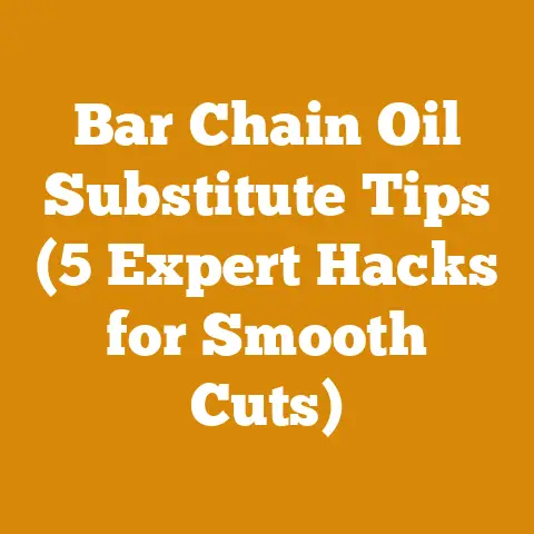 Bar Chain Oil Substitute Tips (5 Expert Hacks for Smooth Cuts)