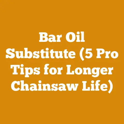 Bar Oil Substitute (5 Pro Tips for Longer Chainsaw Life)