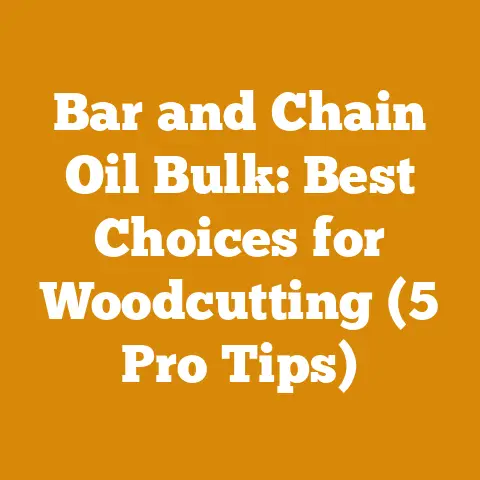 Bar and Chain Oil Bulk: Best Choices for Woodcutting (5 Pro Tips)