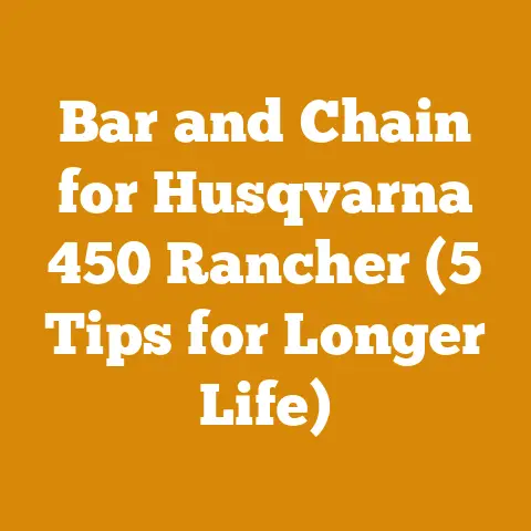Bar and Chain for Husqvarna 450 Rancher (5 Tips for Longer Life)