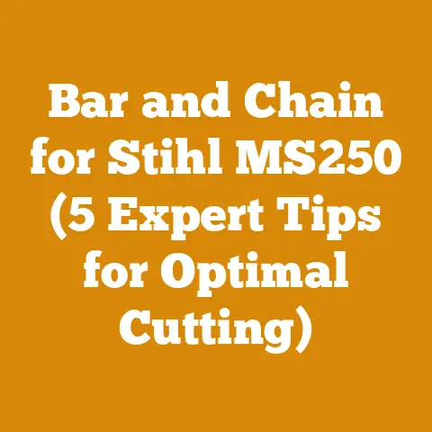 Bar and Chain for Stihl MS250 (5 Expert Tips for Optimal Cutting)