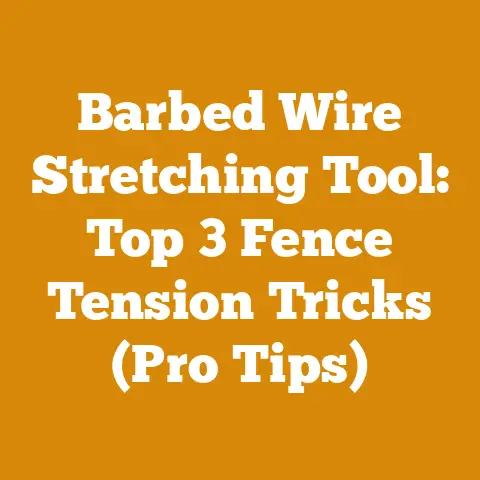 Barbed Wire Stretching Tool: Top 3 Fence Tension Tricks (Pro Tips)