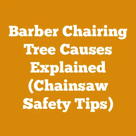 Barber Chairing Tree Causes Explained (Chainsaw Safety Tips)