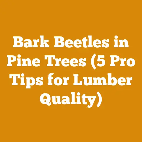 Bark Beetles in Pine Trees (5 Pro Tips for Lumber Quality)