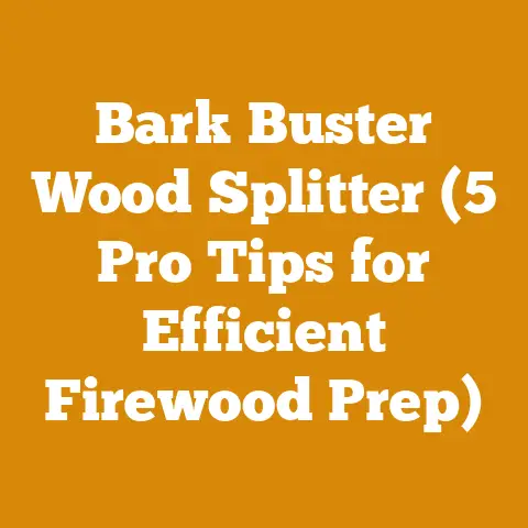 Bark Buster Wood Splitter (5 Pro Tips for Efficient Firewood Prep)